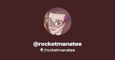 rocket manatee|rocketmanatee linktree.